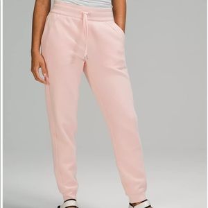 Lululemon HR Jogger - pink mist size 10
